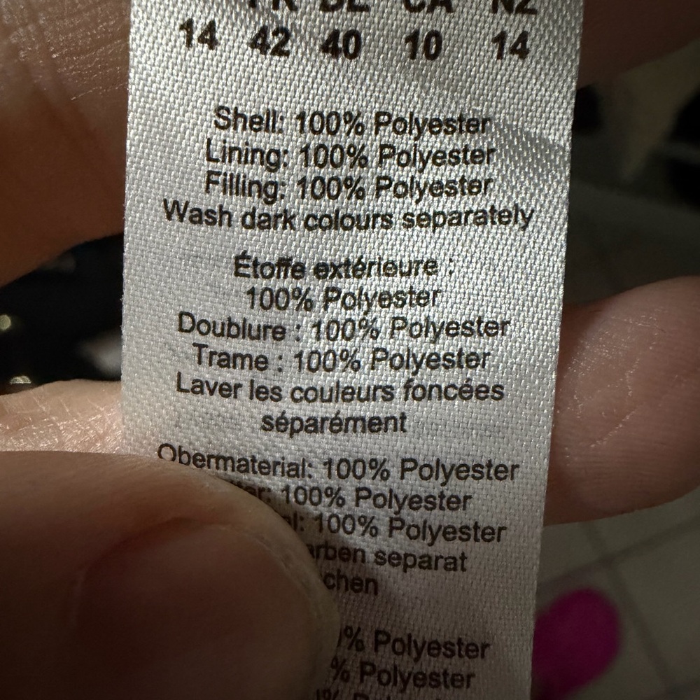 Karen Millen Beige Puffer Coat - Picture 12 of 12